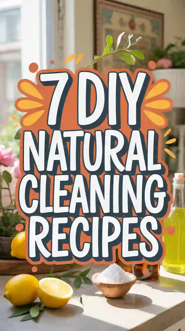 7 DIY Natural Cleaning Recipes