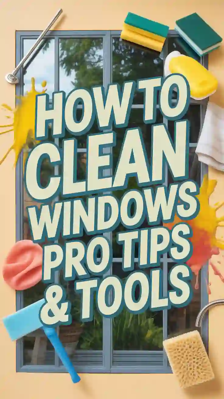How to Clean Windows – Pro Tips & Tools